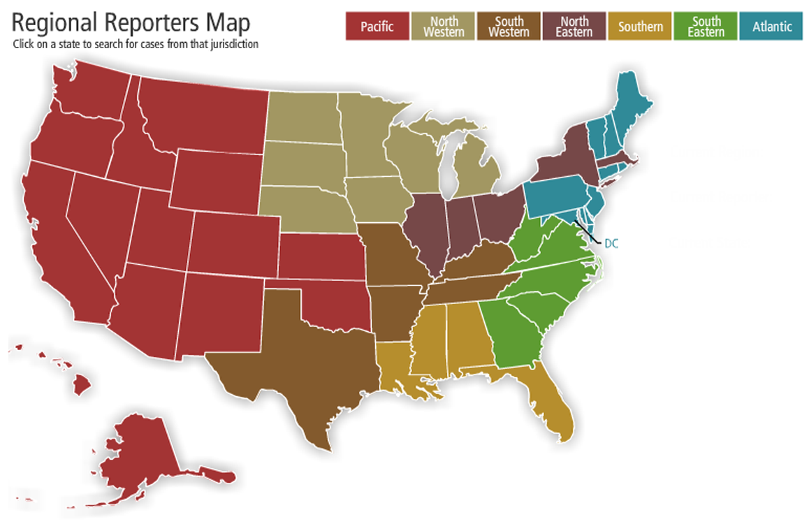 Regional Reporter Map: Another Example